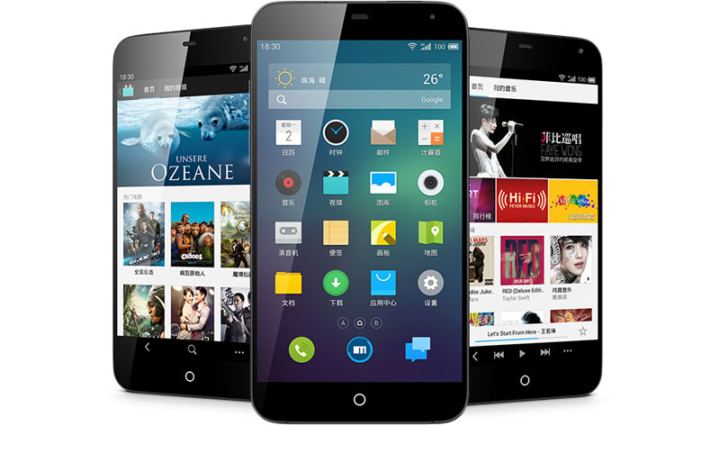 Meizu MX3 smartphone